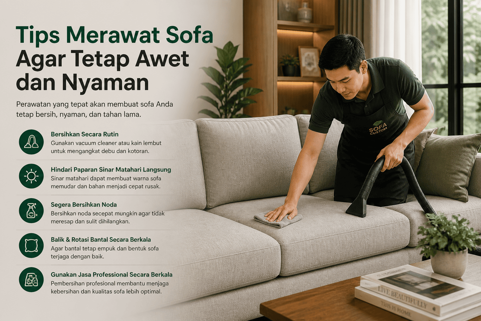 Tips Merawat Sofa Agar Tetap Awet dan Nyaman